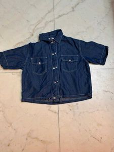 Denim Short Sleeve Shirt