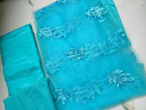 Firozi Very Beautiful Dress Material(Suit)..