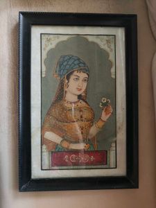 Vintage Indian Portrait Art