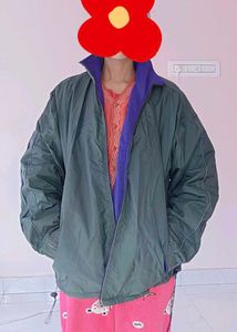 Blue 2in1 Fleece Jacket