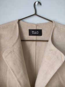 Oversized Beige Coat