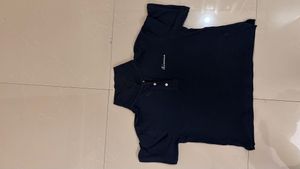 H&amp;M Navy Blue Polo Shirt