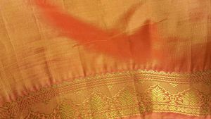 mustard crepe silk saree