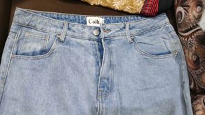 ripped wide leg Jeans women