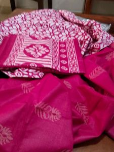 Selling Fast Cotton Batik With Full length Dupatta