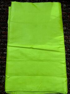 Attractive Lime Green Heavy Dupatta Dress Material