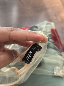 Sheer Floral Embroidered Top