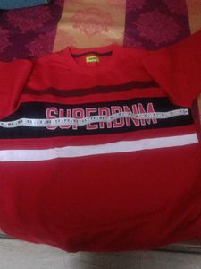 Cool Red Striped T-Shirt