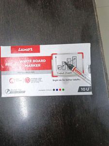 NEW BLACK LUXOR WHITE BOARD MARKAR
