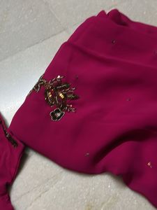 Designer Saree With blouse