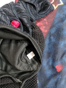Elegant Black &amp; red dress ...like new