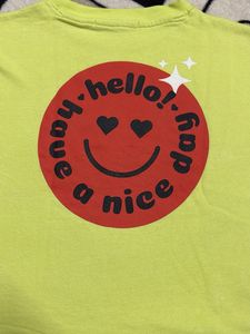 Neon Green Graphic T-Shirt
