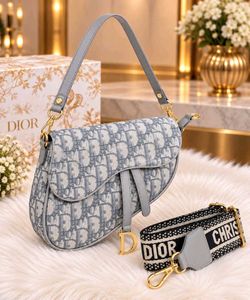 CHRISTIAN DIOR SADDLE SHOULDER BAG* WD BOX