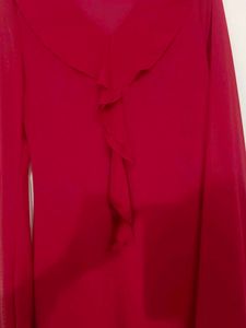 Savano Red Blouse - Stylish &amp; Comfortable