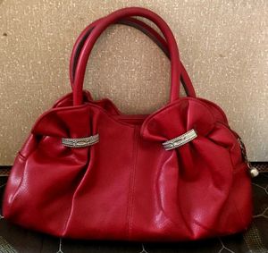 Chic Red Handbag