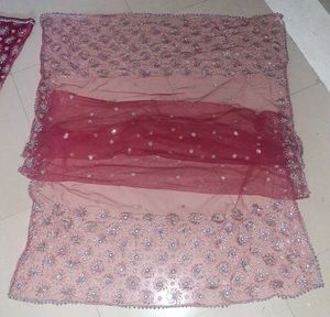 ❤ One-Of-A-Kind Handcrafted Designer Lehenga 3 Set