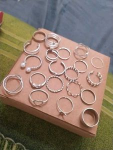 Checkout this 22 New latest silver toned Rings