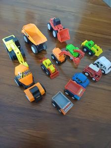Construction JCB+ Car Set Toy (2 sets combined
