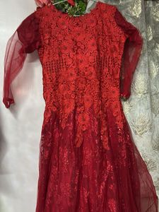 Stunning Red Barbie Gown