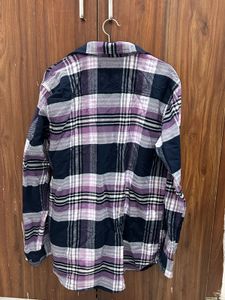Man Plaid Flannel Shirt