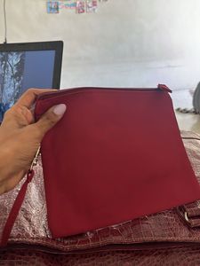 vintage Leather animal print Handbag