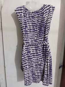 Women's Sleeveless Print Sheath Dress