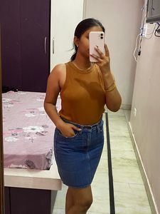 Denim Skirt