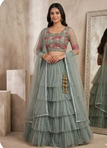 Stunning Embroidered Lehenga Choli