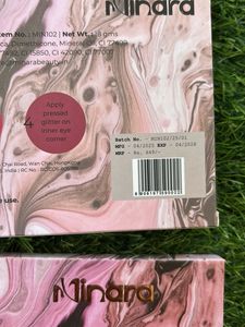 Minara Rose Gold 18 Colour Eyeshadow Palette