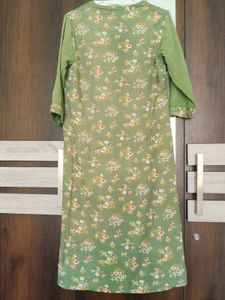 Floral Print Kurta