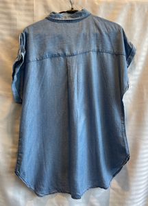 Cotton Denim Shirt By L.O.V Brand