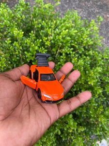 Orange Toy Sports Car