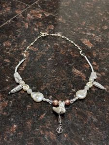 🦢Athena🦢✨Baroque Pearl &amp; Shell Charm Necklace