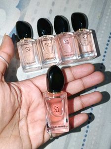 5 Giorgio Armani Si Eau de Parfum Miniatures