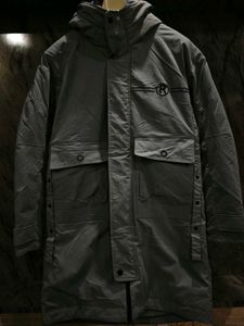Men's Stylish Grey Winter Parka