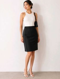 00178 Forever21 Midi Skirt