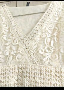 Elegant Lace Mini Dress NEW