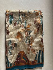 Floral Print Saree