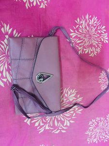Chic Lavender Crossbody Bag