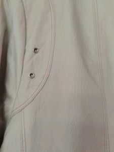 Beige Casual Jacket