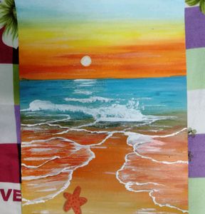 ocean painting