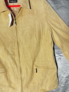 Classic camel  Suede Jacket