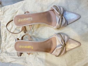 Elegant White Party Heels