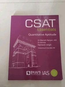 CSAT Essentials Quantitative Aptitude Book