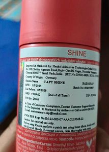 Schwarzkopf Taft Shine Hairspray