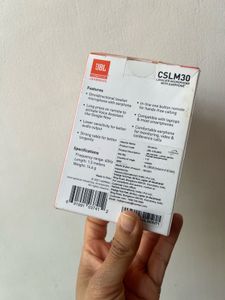 JBL CSLM30 Lavalier Microphone