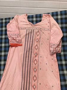 Peach Kurta