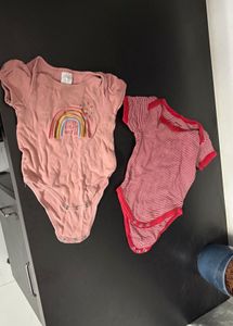 Baby Girl Bodysuits - Pack of 2