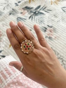 Exquisite Kundan Ring