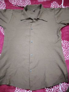Brown shirt